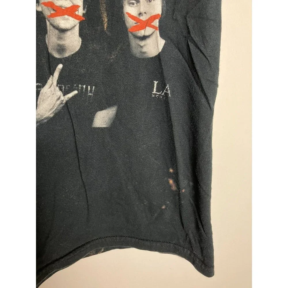 5 Seconds Of Summer 2015 Tour T-Shirt Womens Size Small Distressed - Picture 2 of 8